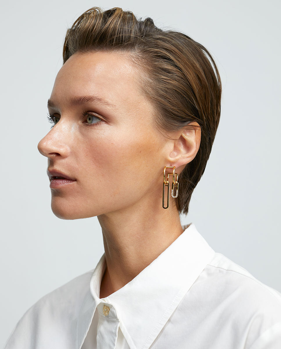 Asymmetric earrings