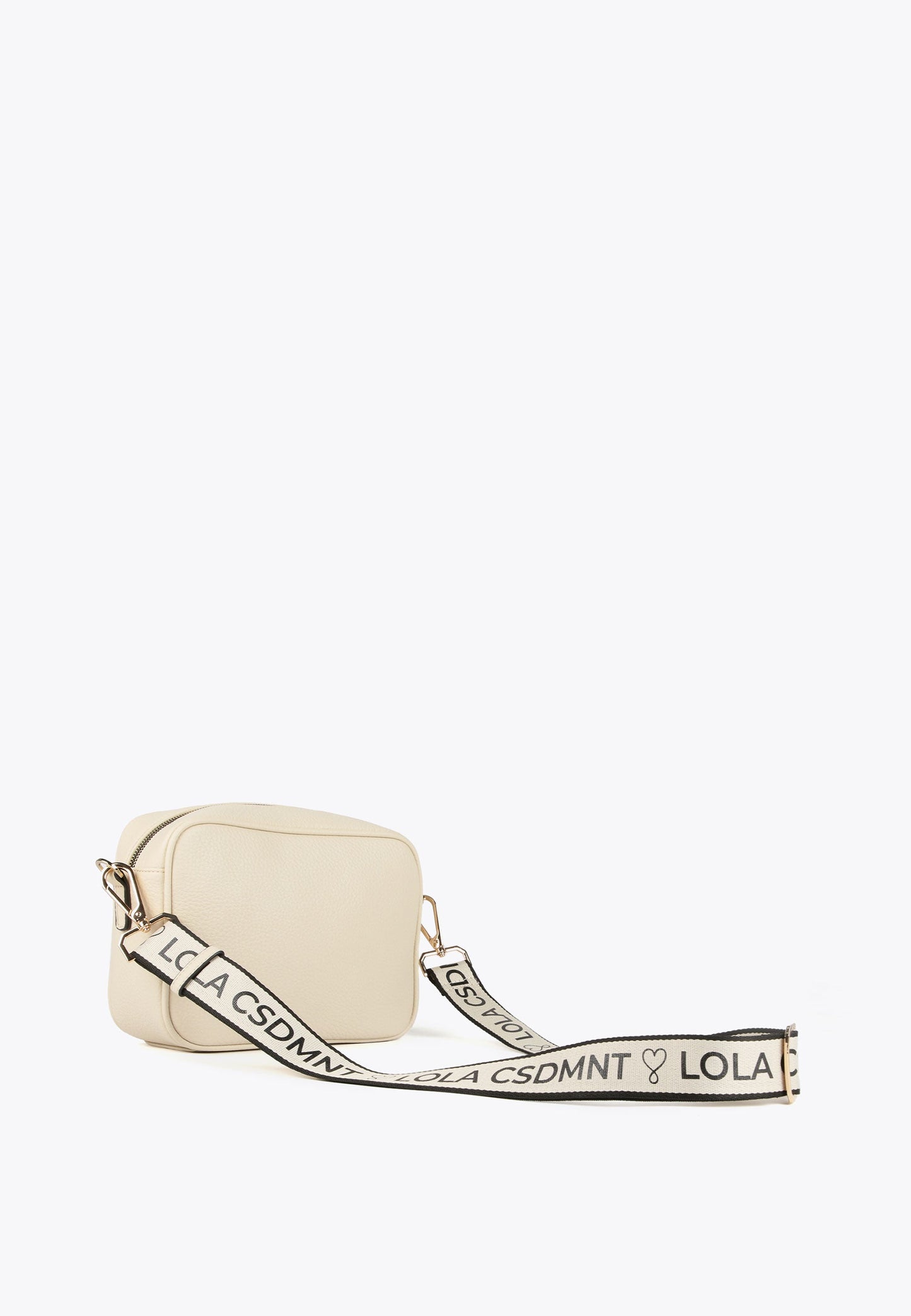 Die-cut crossbody bag