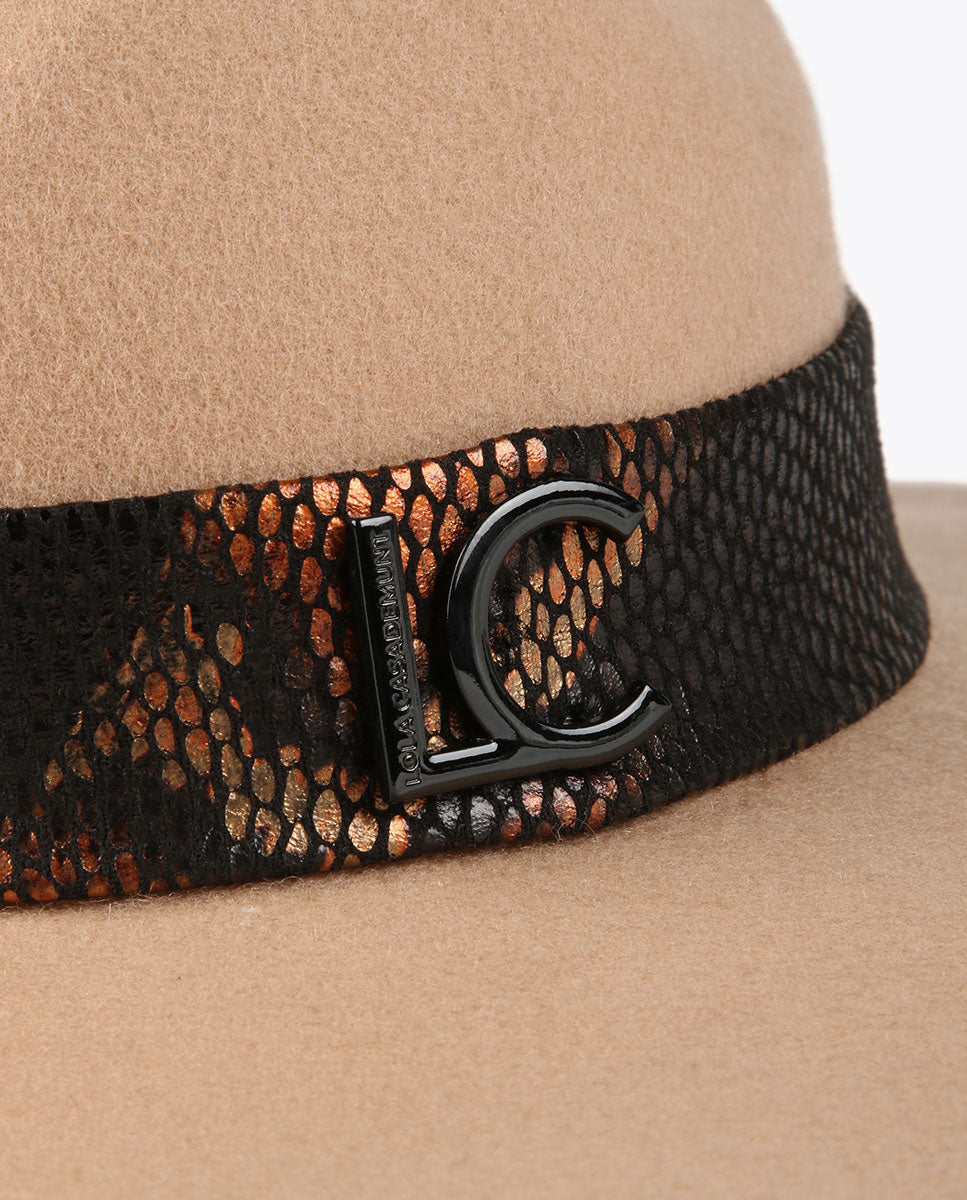 Wool felt hat
