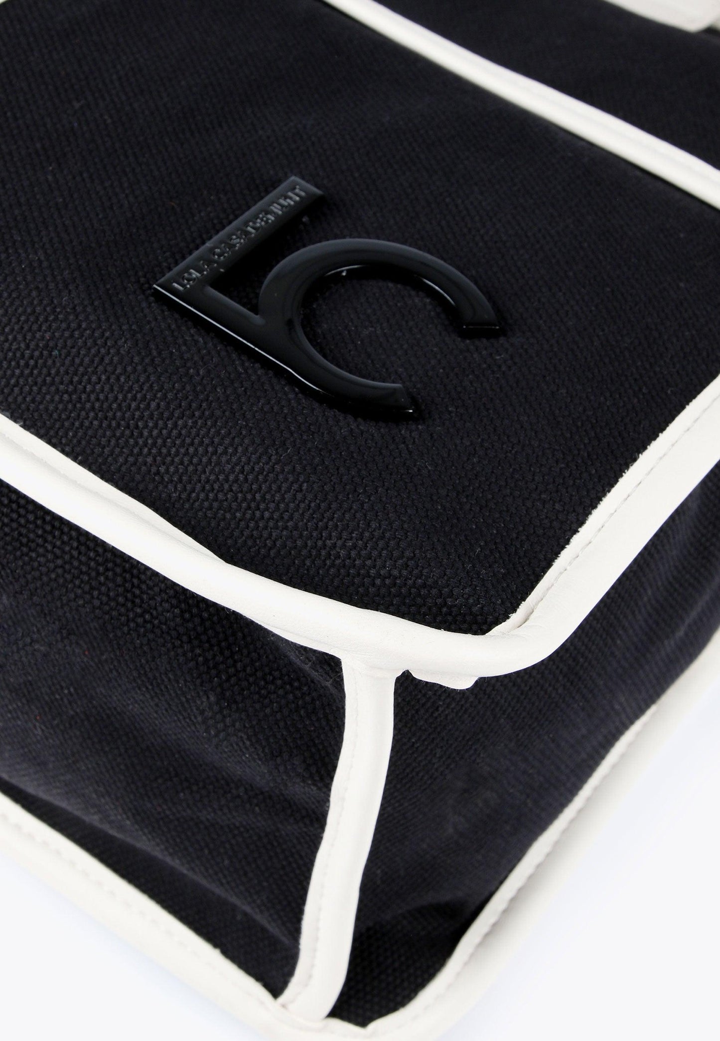 LS2404024-Black-Ecru-Black and white tote bag