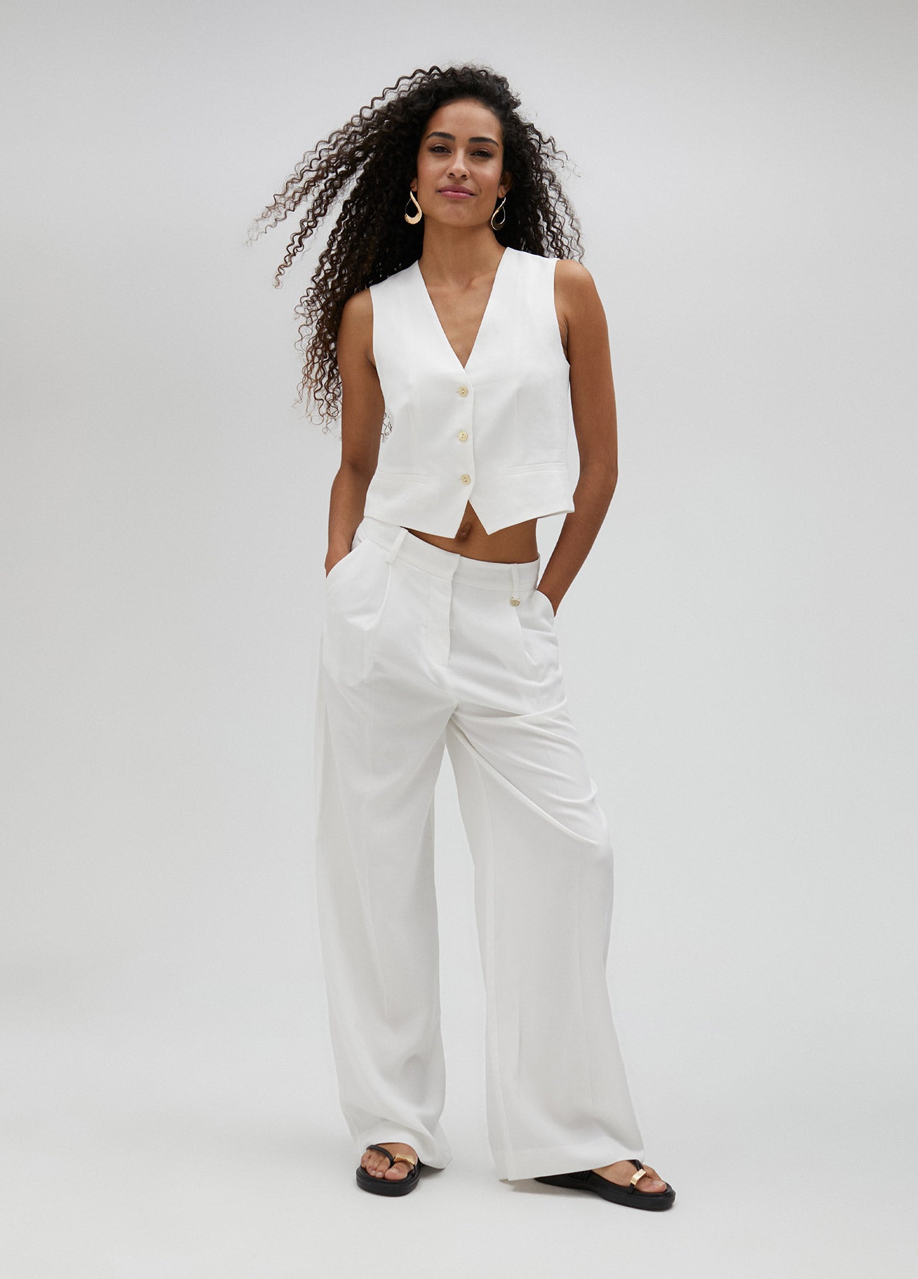 Tencel waistcoat