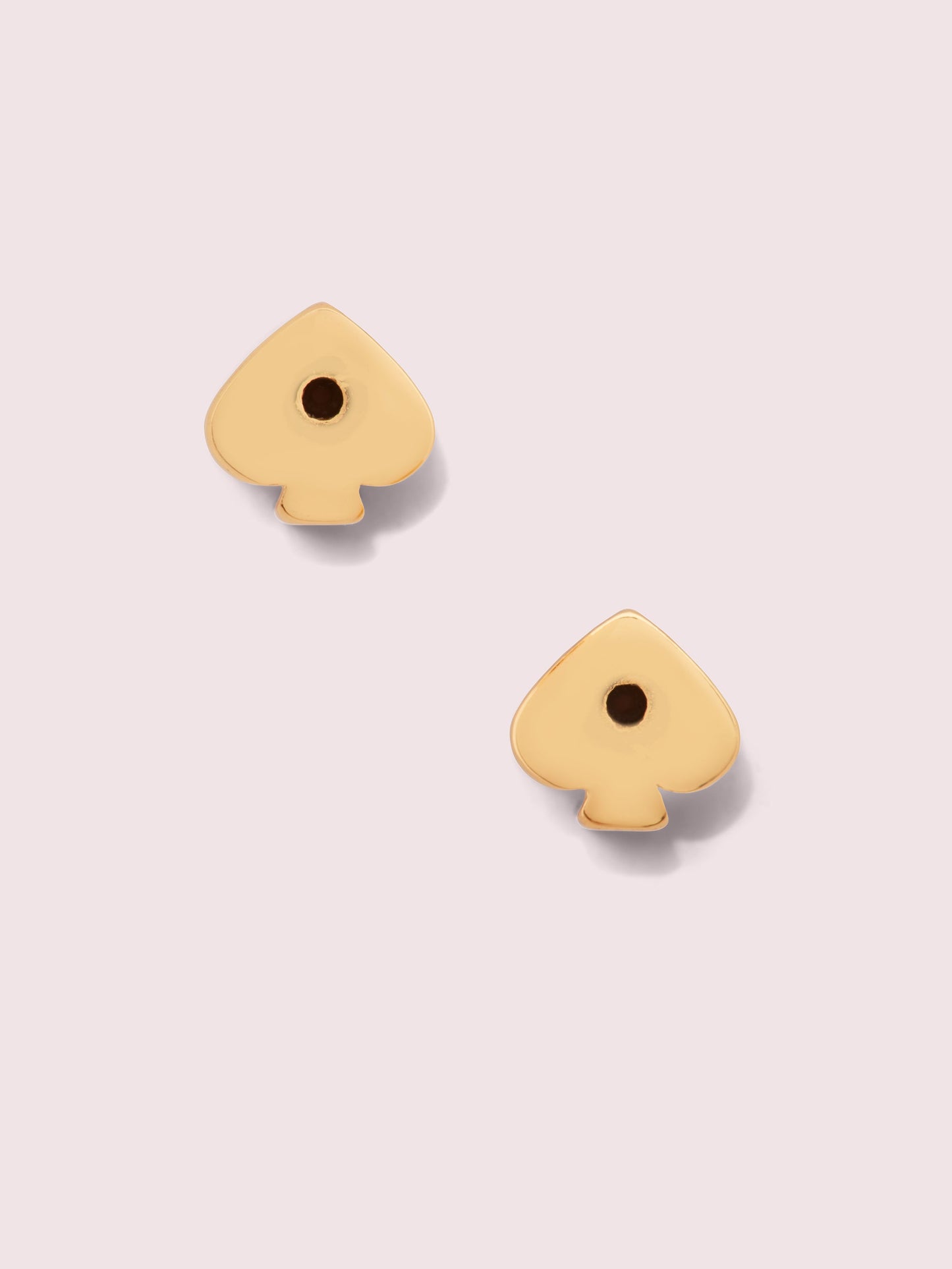 WBRUH488-spade flower linear earrings-Creammulti