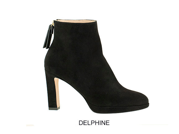 ZL52956-BLACK Dress Booties-Black