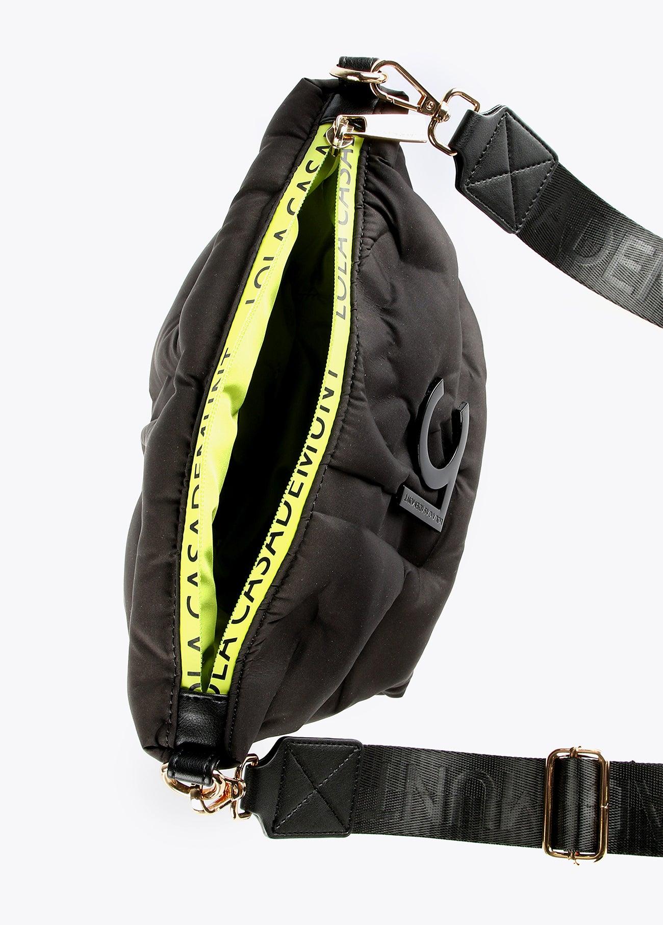 12427001-Logo crossbody bag-Black