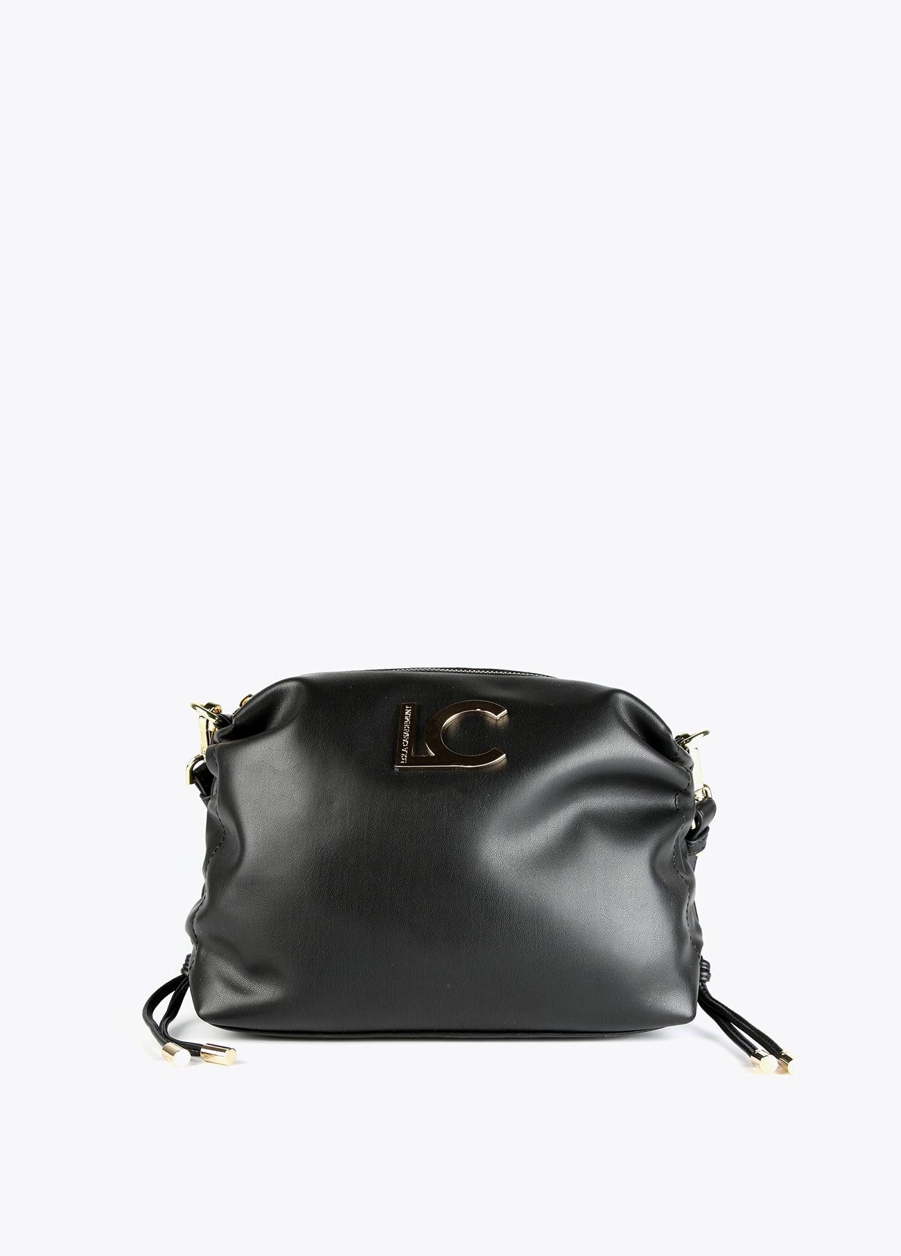 12427012-Adjustable side crossbody bag-Black