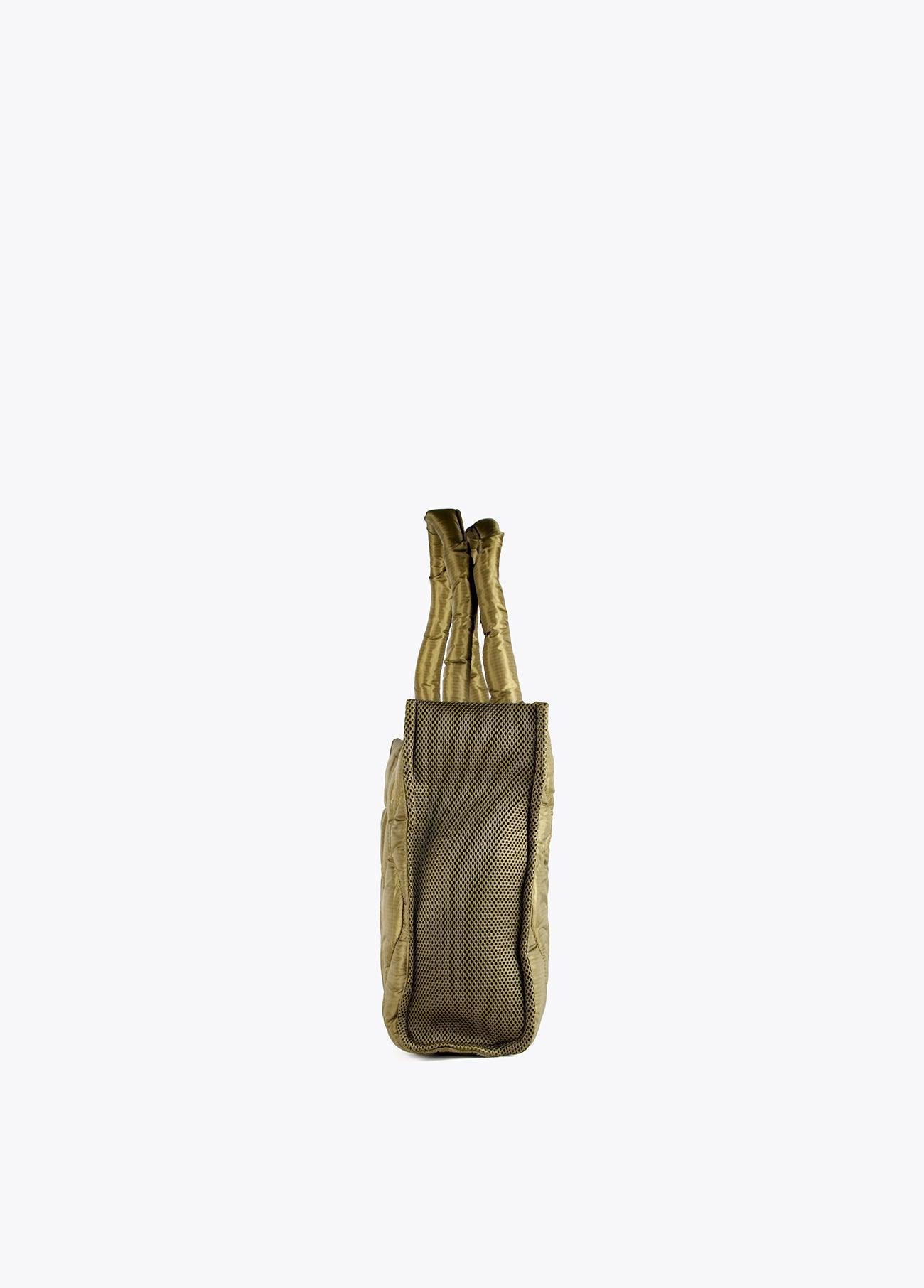 12428030-Quilted tote bag-Kaki