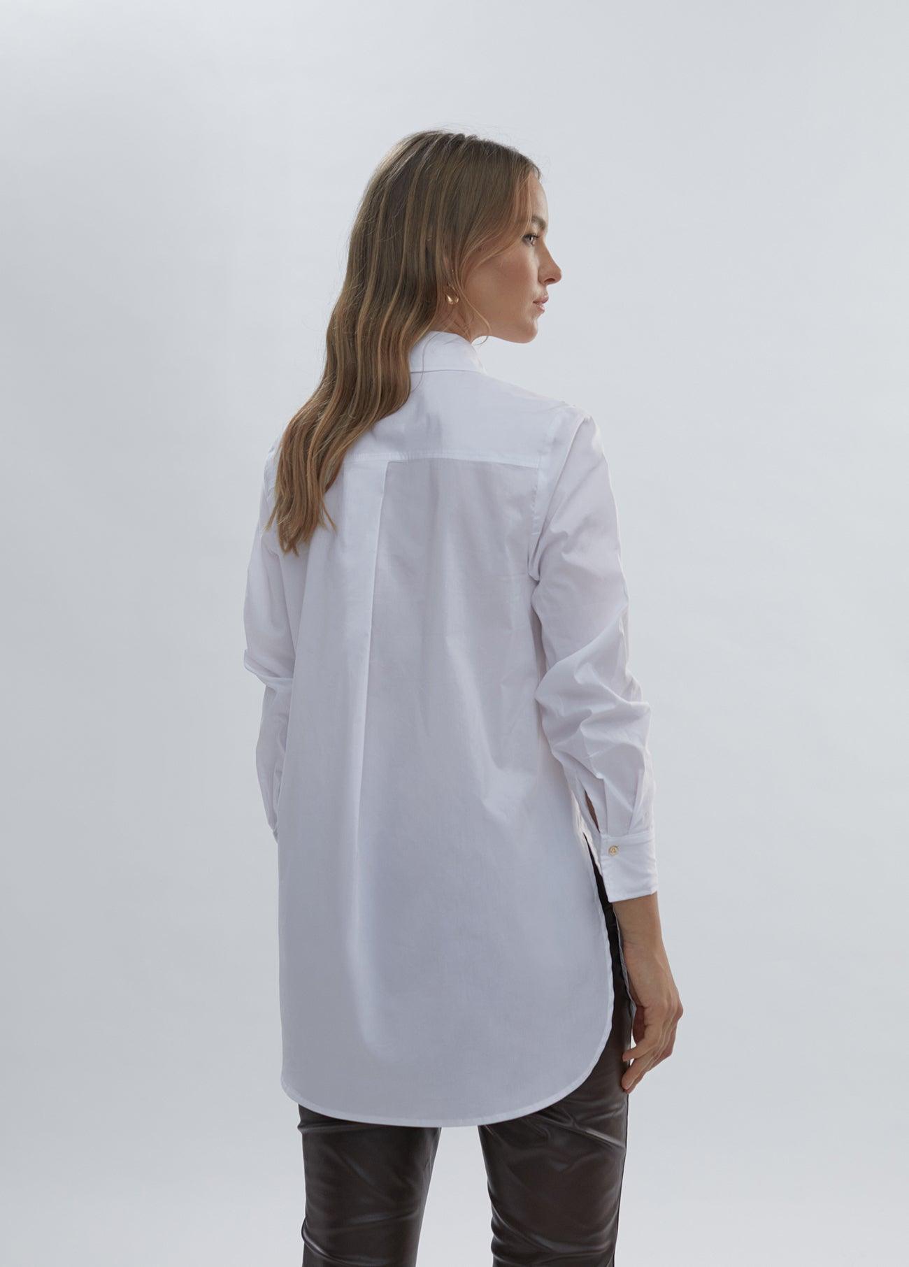 12460002-Studded shirt-White