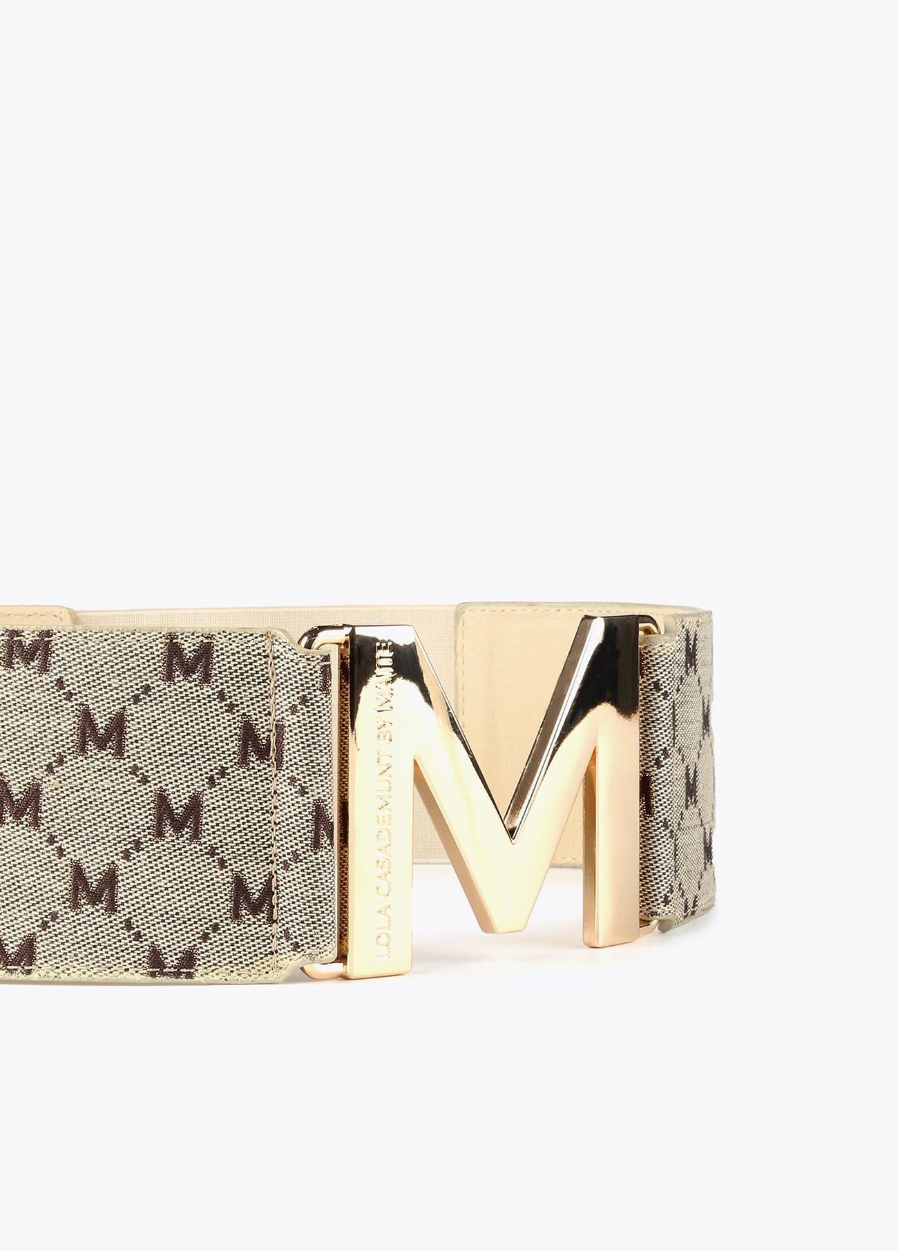 32407002-Reversible elastic belt-Beige