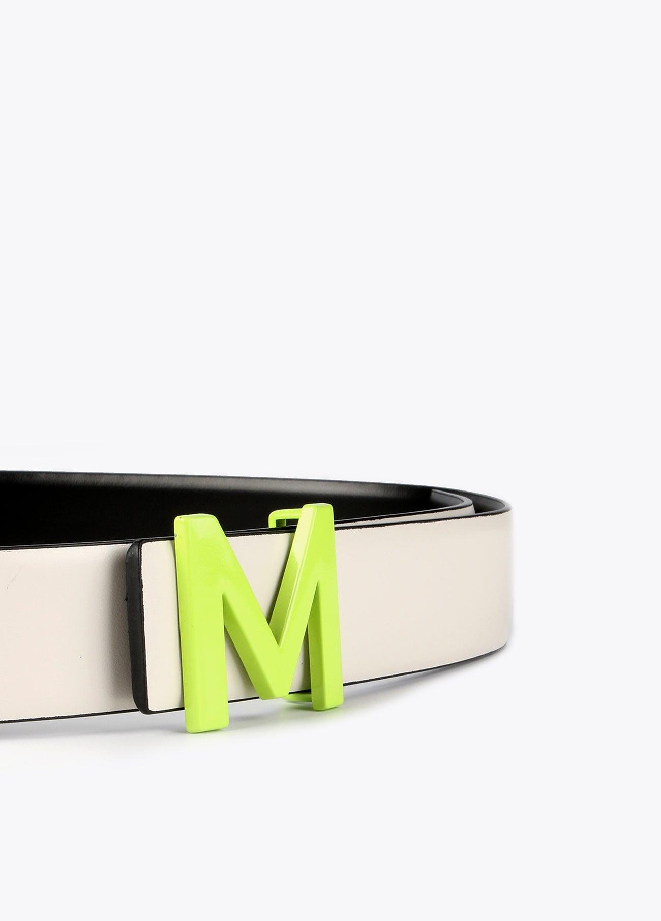 32407004-Two-tone reversible belt-Beige