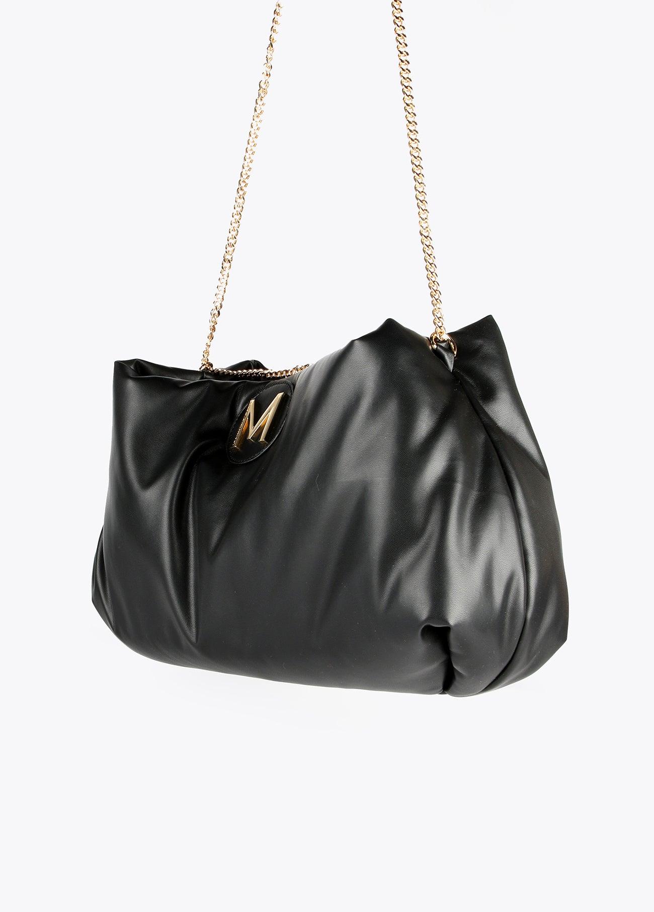 32423001-Padded shoulder bag-Black