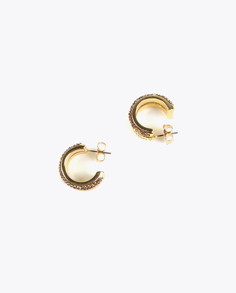 Double hoop earrings