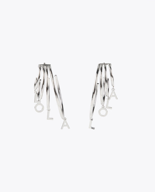 4 hoop earrings