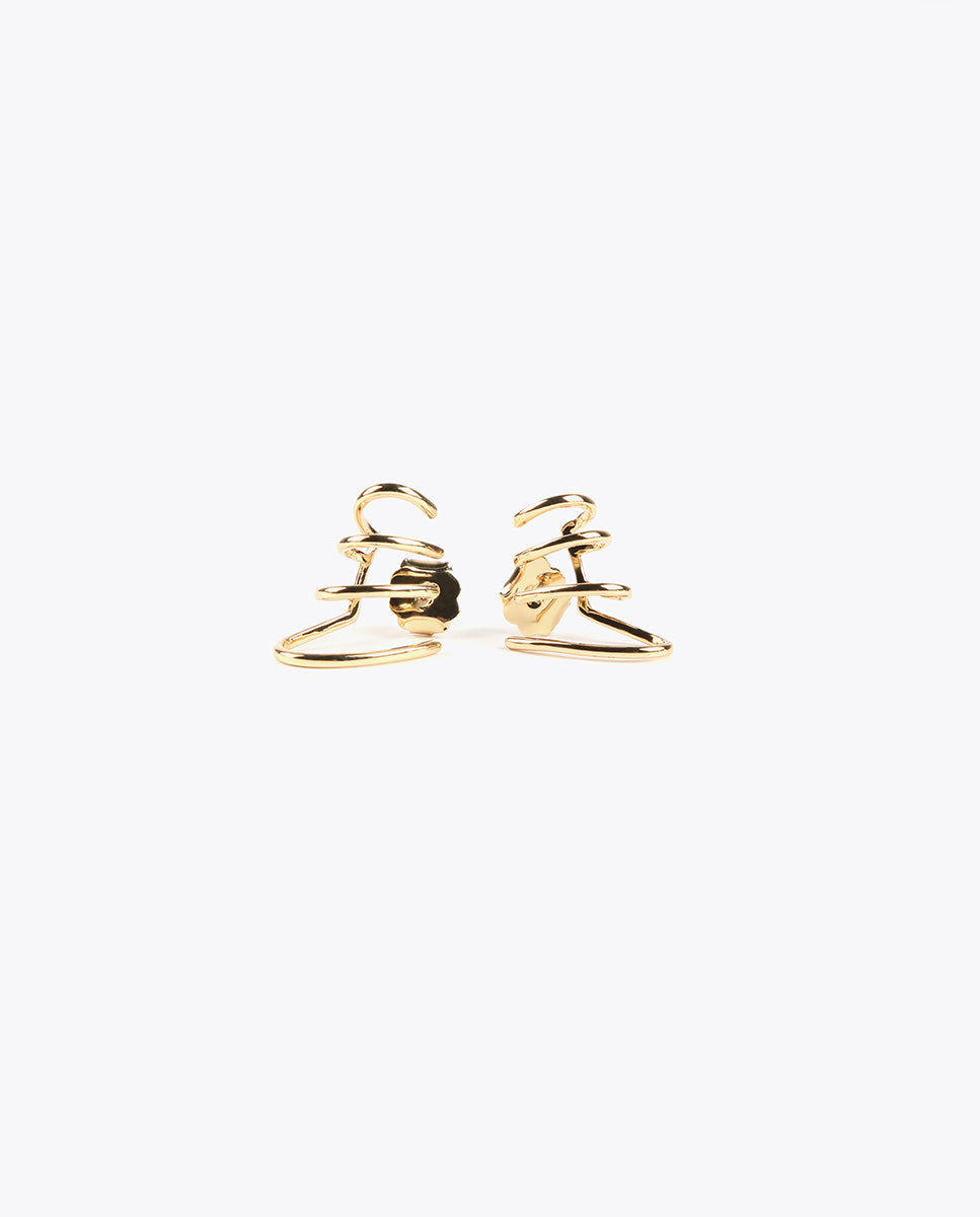 Fake piercing earrings