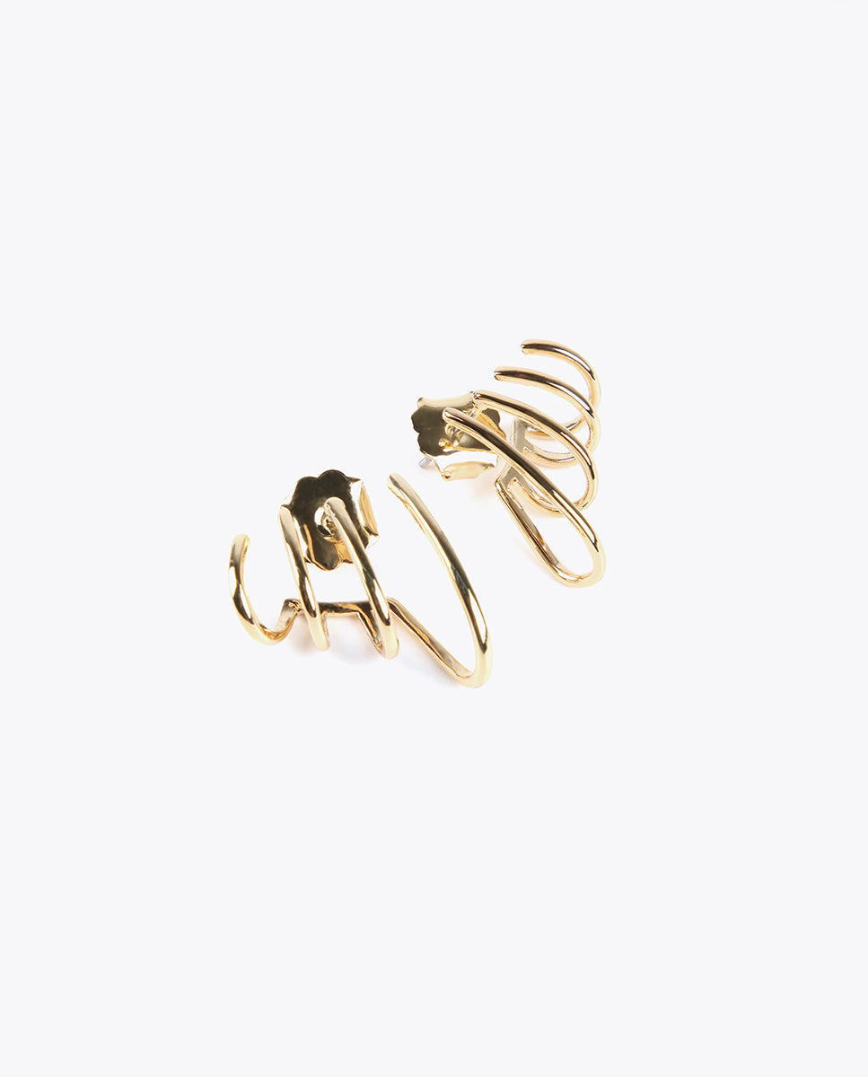 Fake piercing earrings