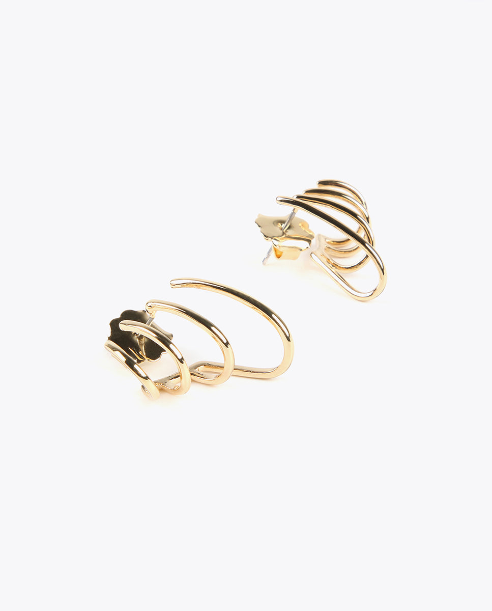 Fake piercing earrings