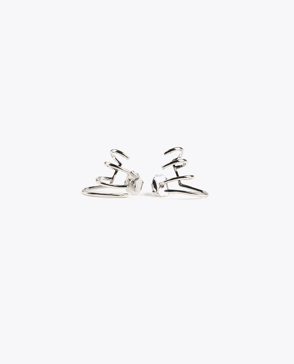 Fake piercing earrings