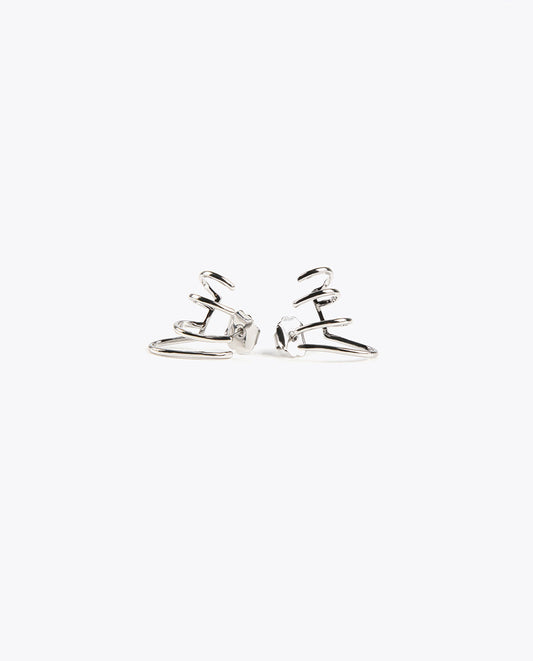 Fake piercing earrings