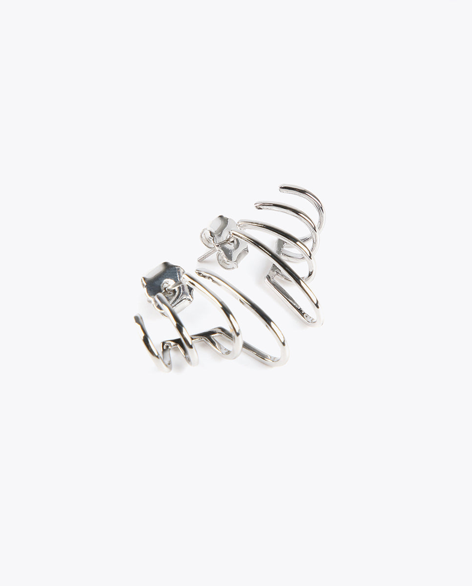 Fake piercing earrings