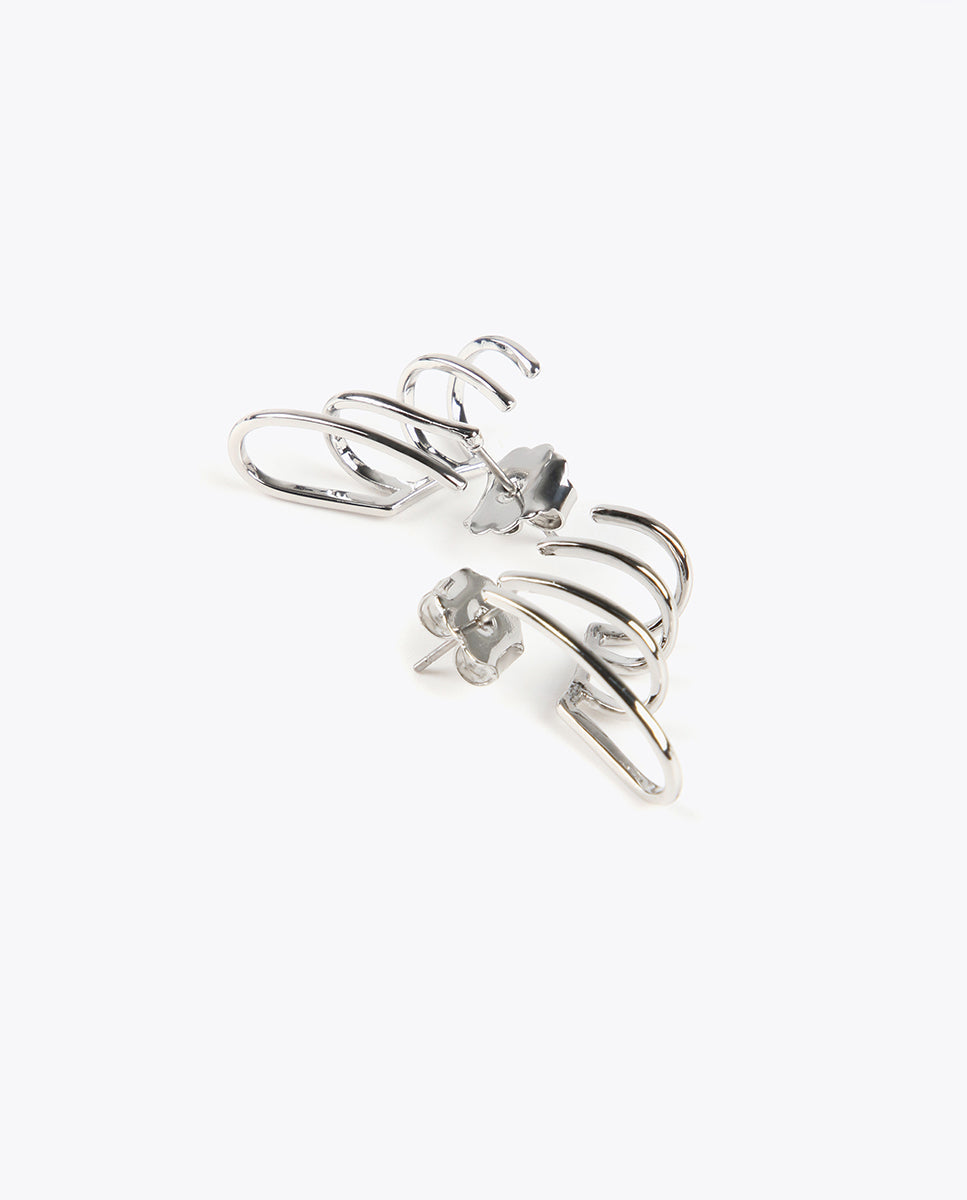 Fake piercing earrings