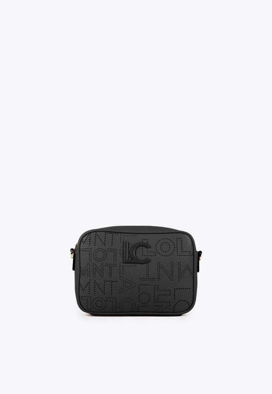 Die-cut crossbody bag