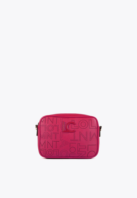 Die-cut crossbody bag