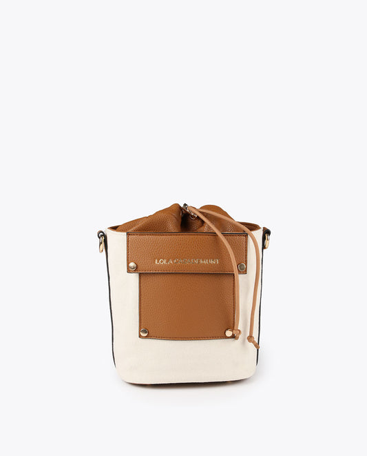 Canvas crossbody bag