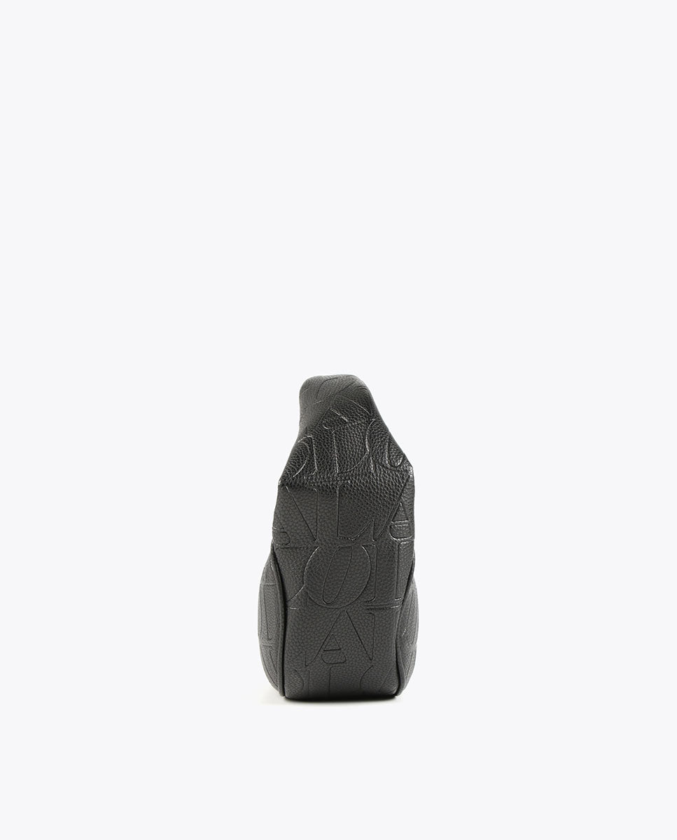 Embossed crossbody bag