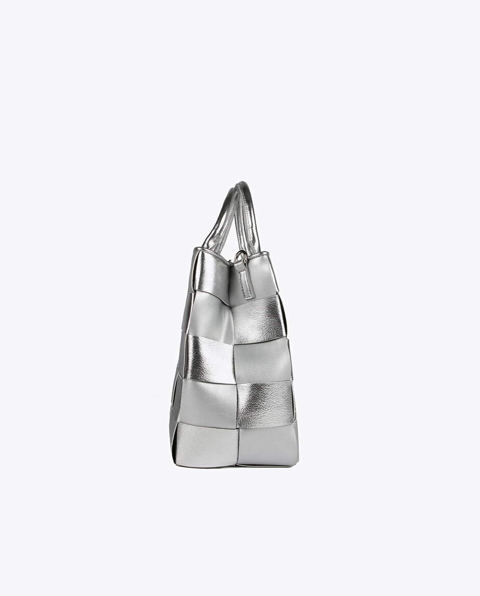 Braided tote bag