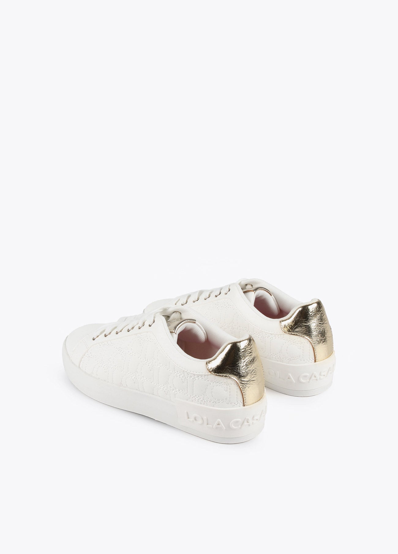 Metallic sneakers