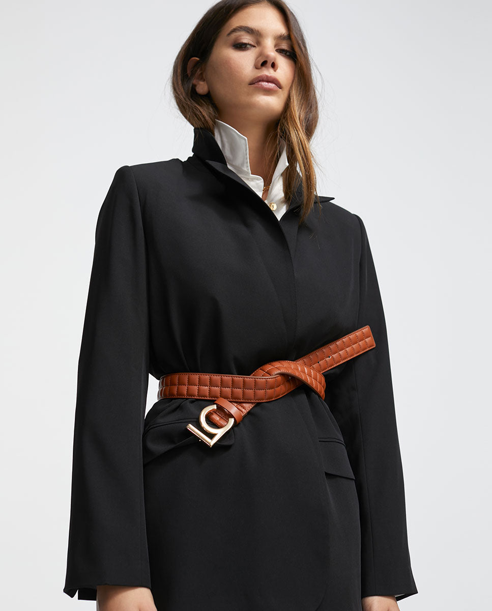 Quilted belt