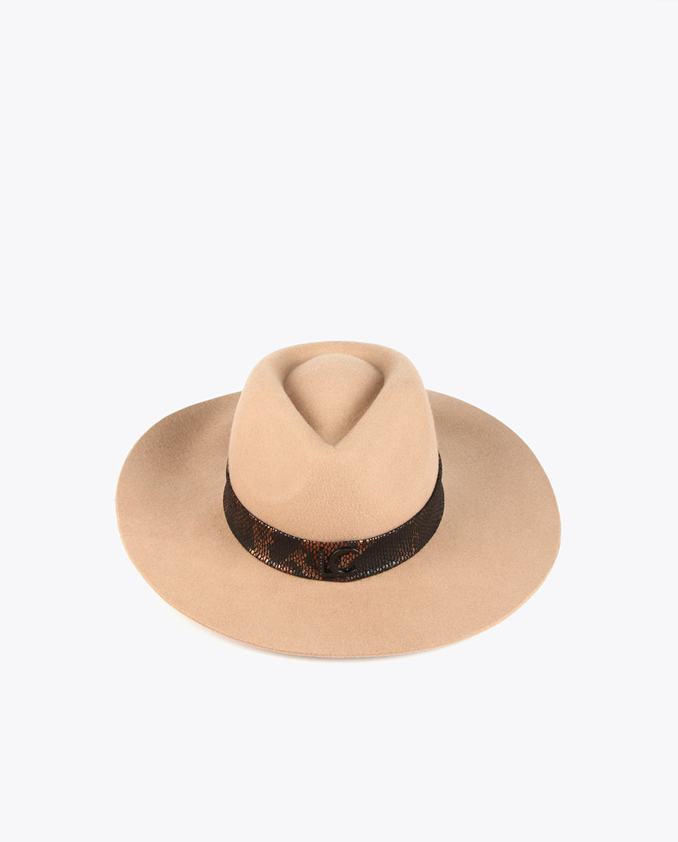 Wool felt hat