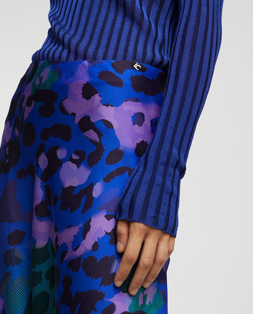 Animal print skirt