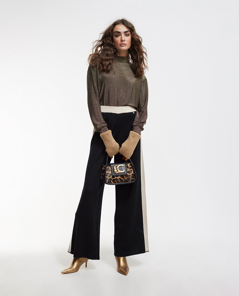 Knit trousers