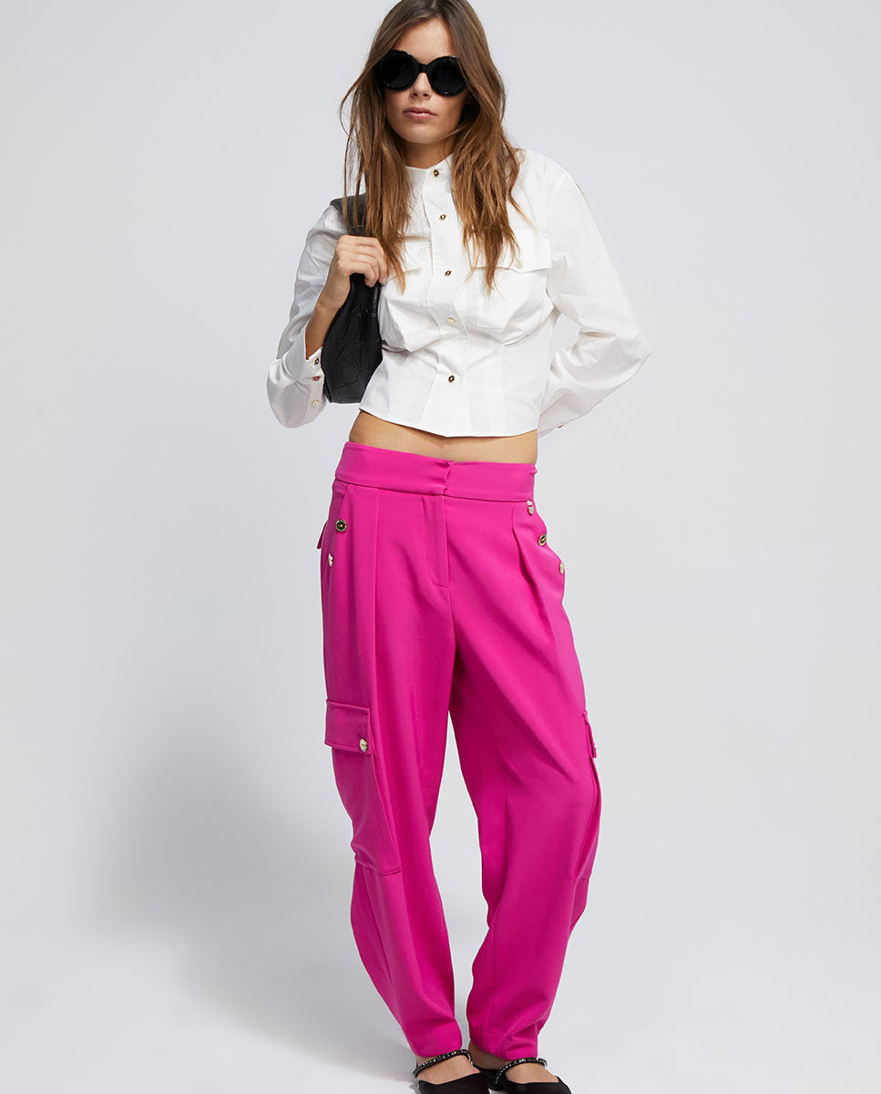 Cropped shirt