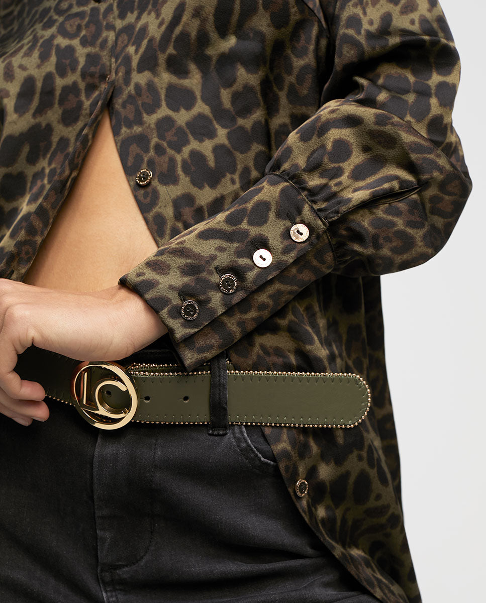 Animal print shirt