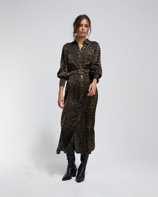 Animal print dress