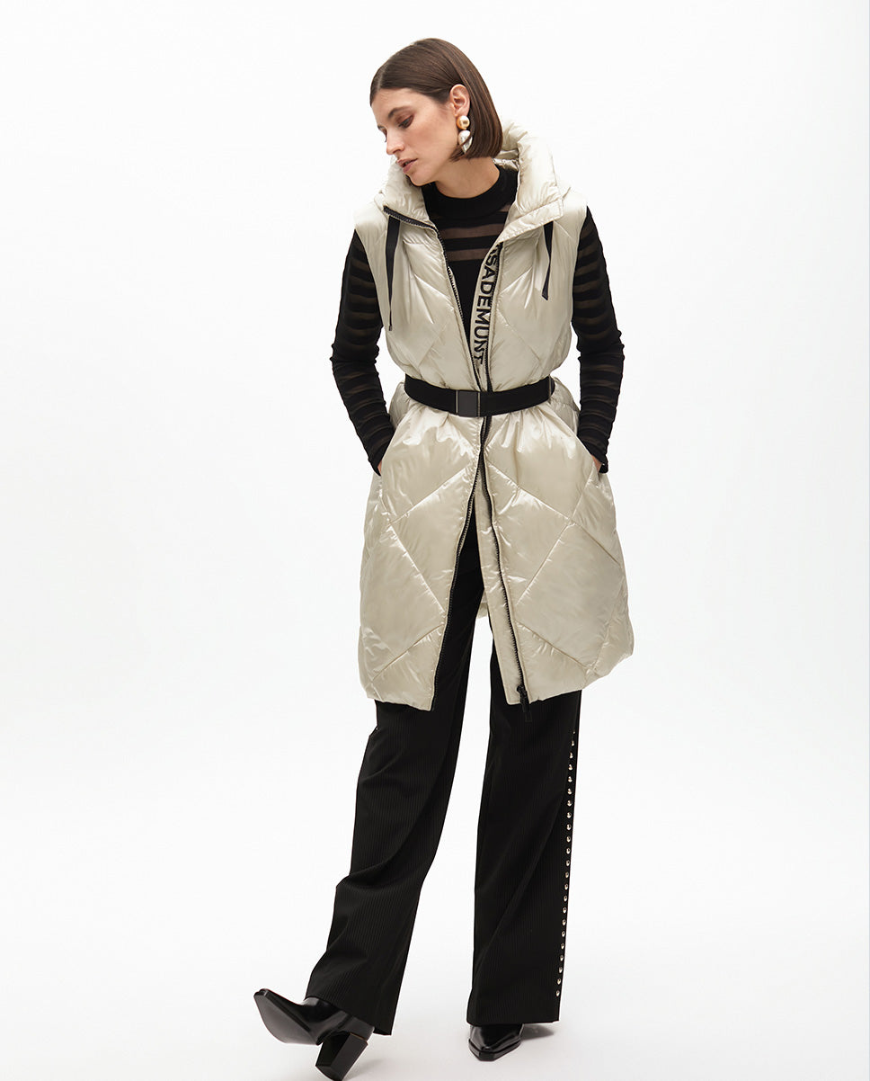 Hooded Quilted Vest