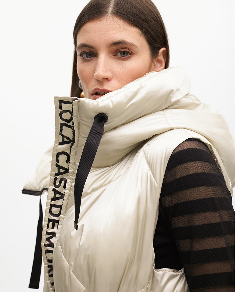 Hooded Quilted Vest