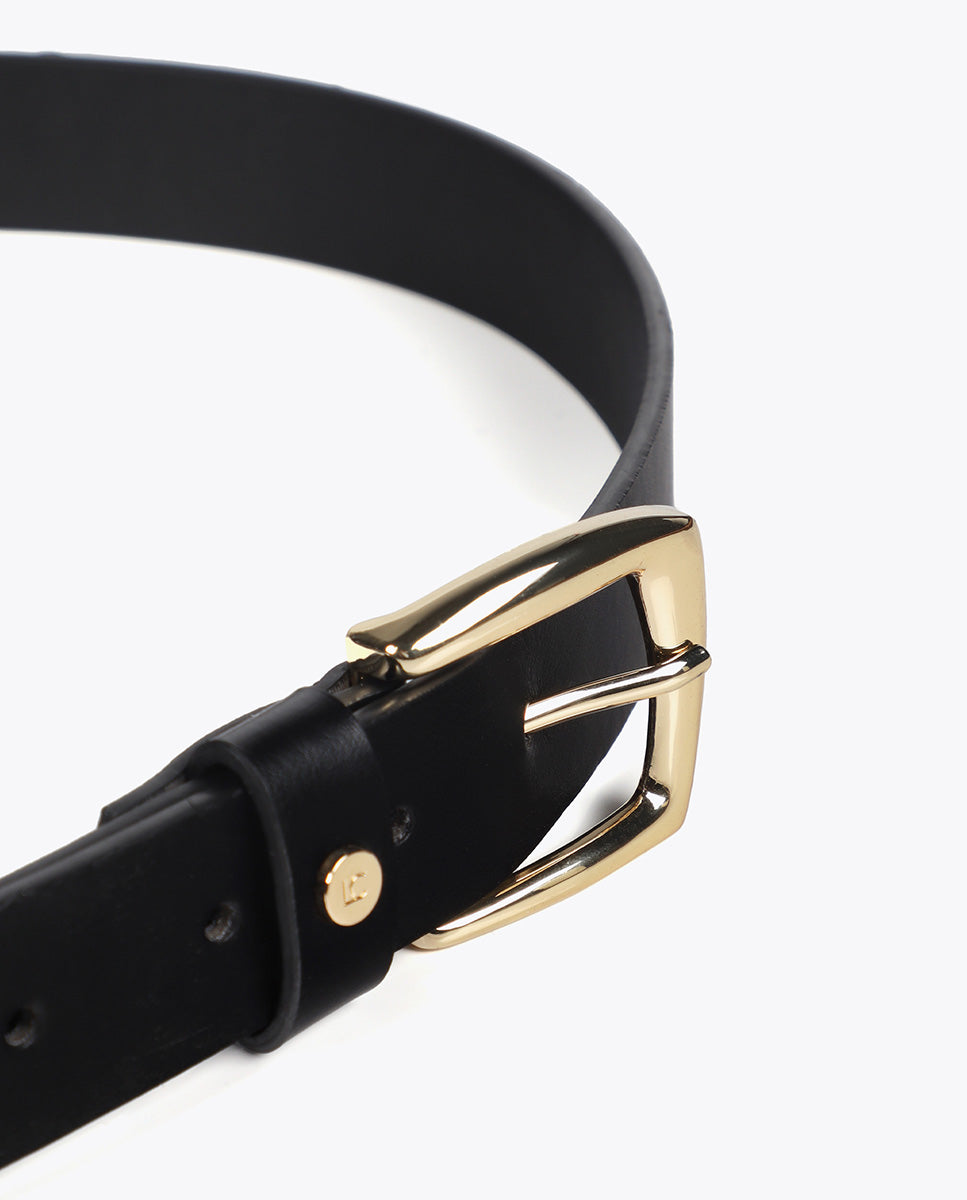 Perforated Logo Belt