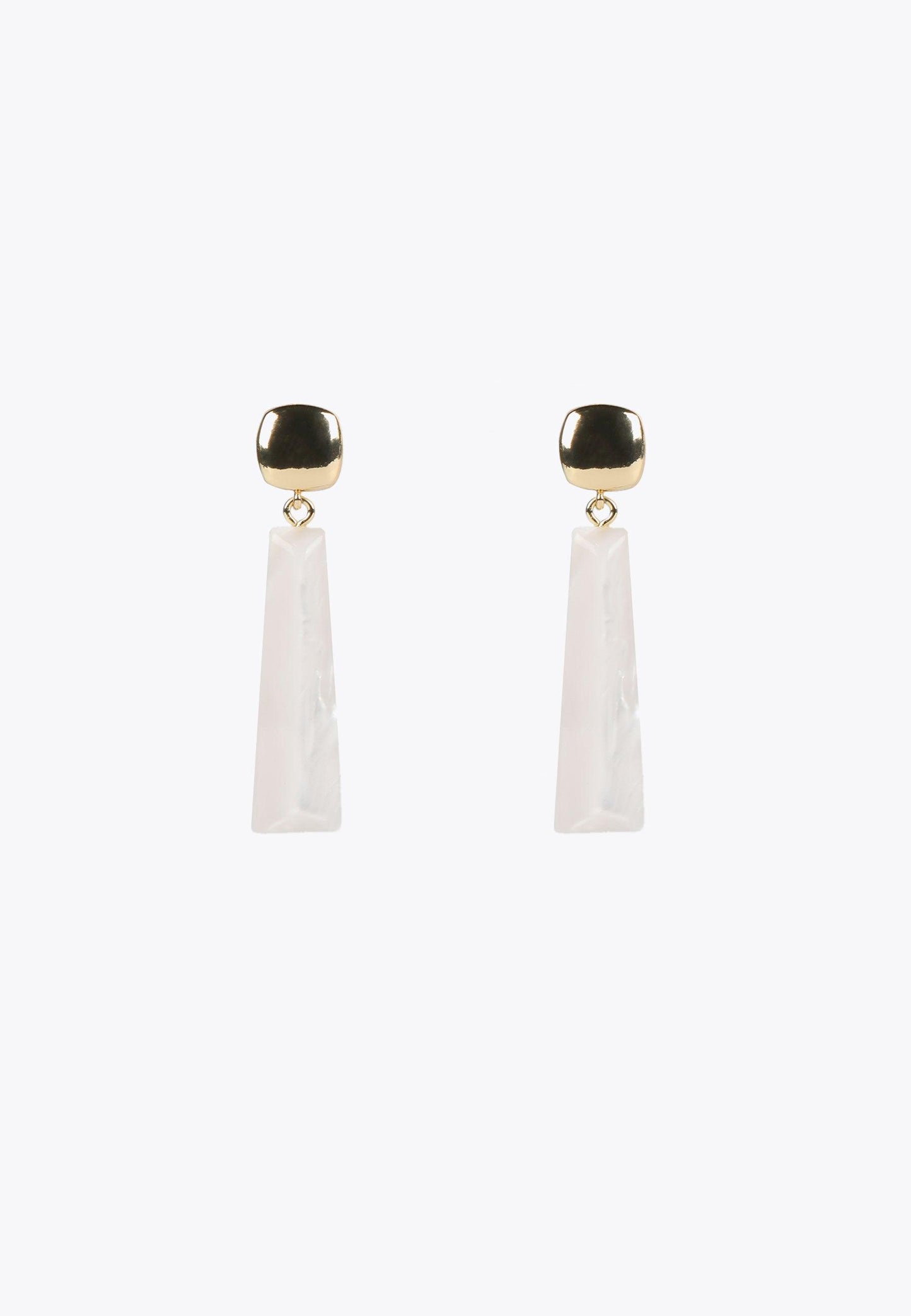 LS2403019-White-White two-piece earrings