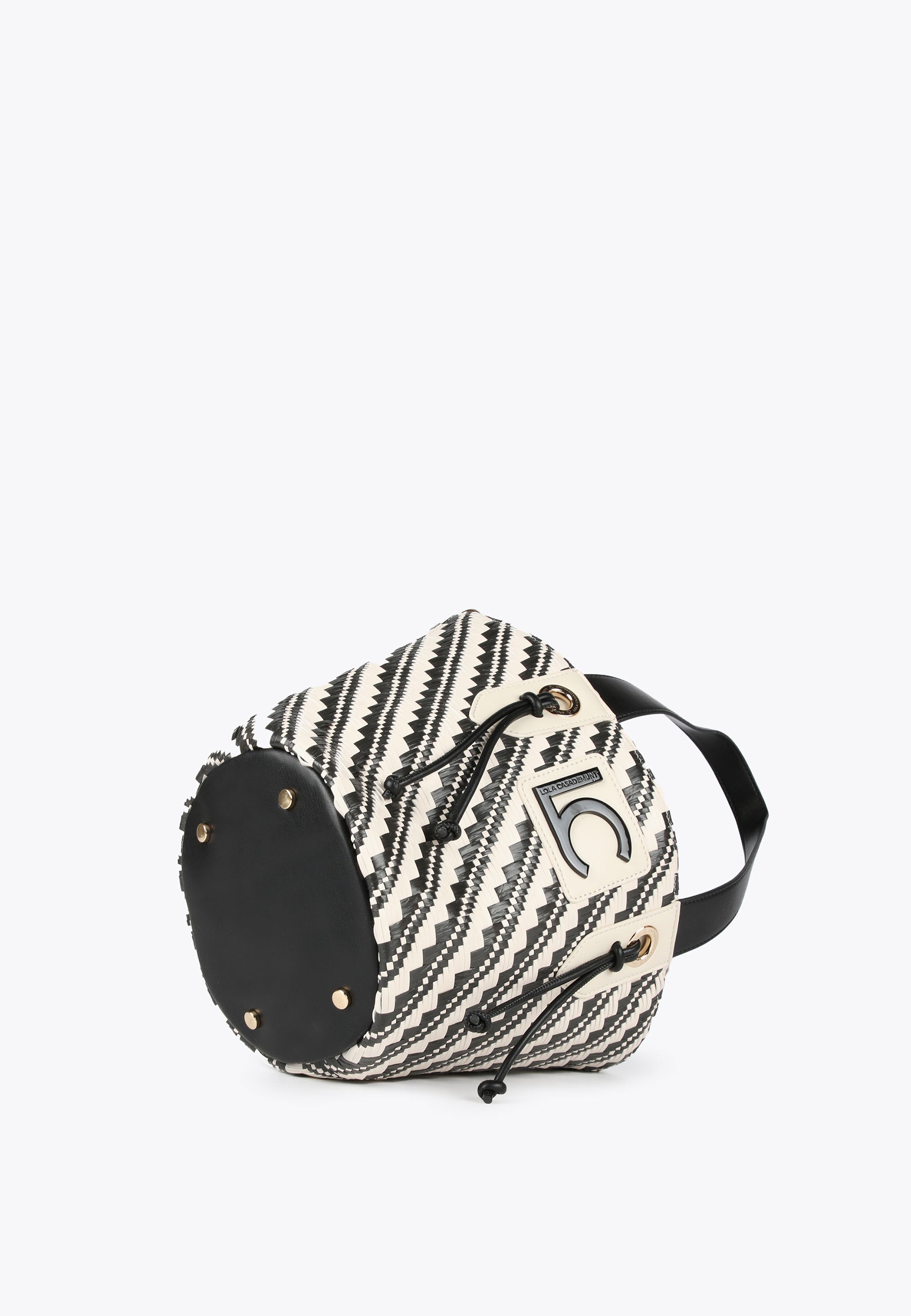LS2404004-Black-Ecru-Two-tone basket-style crossbody bag