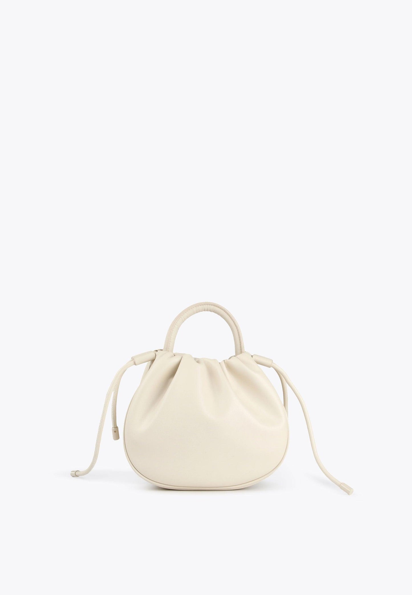 LS2404007-Ecru-Crossbody bag with raised logo