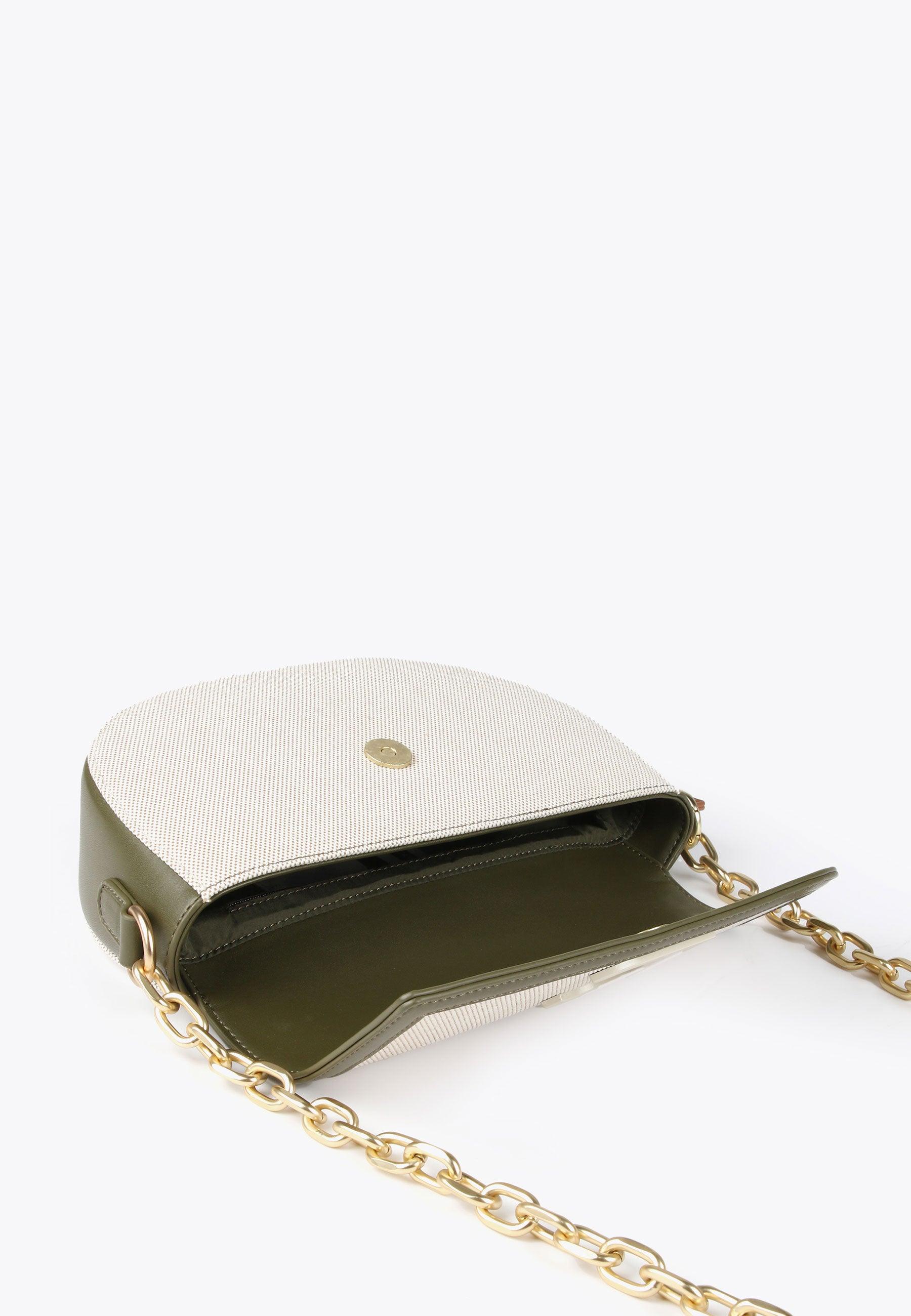 LS2404010-Ecru-Brown-Crossbody bag in contrasting materials