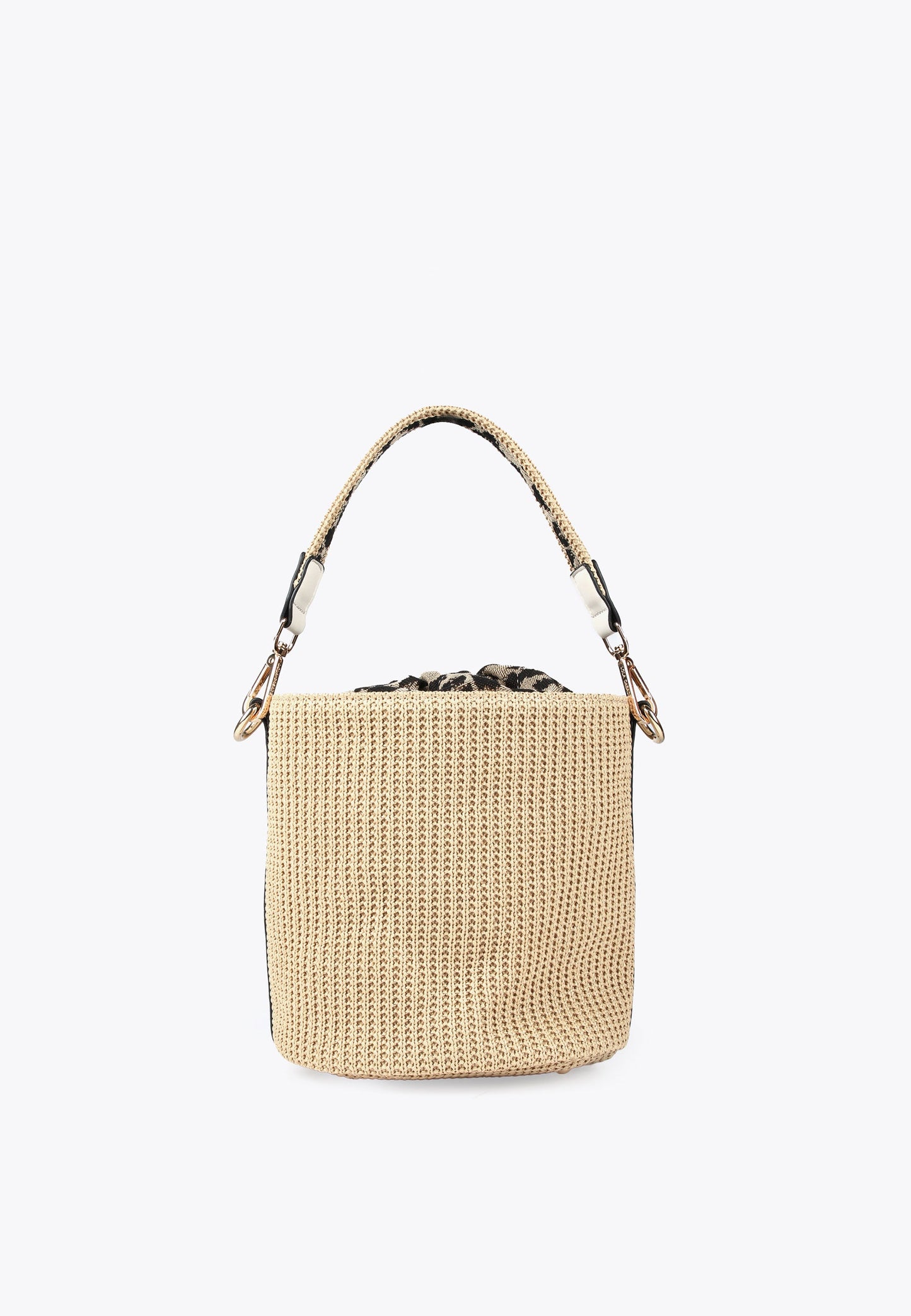 LS2404052-Beige-Crossbody bag with animal print details