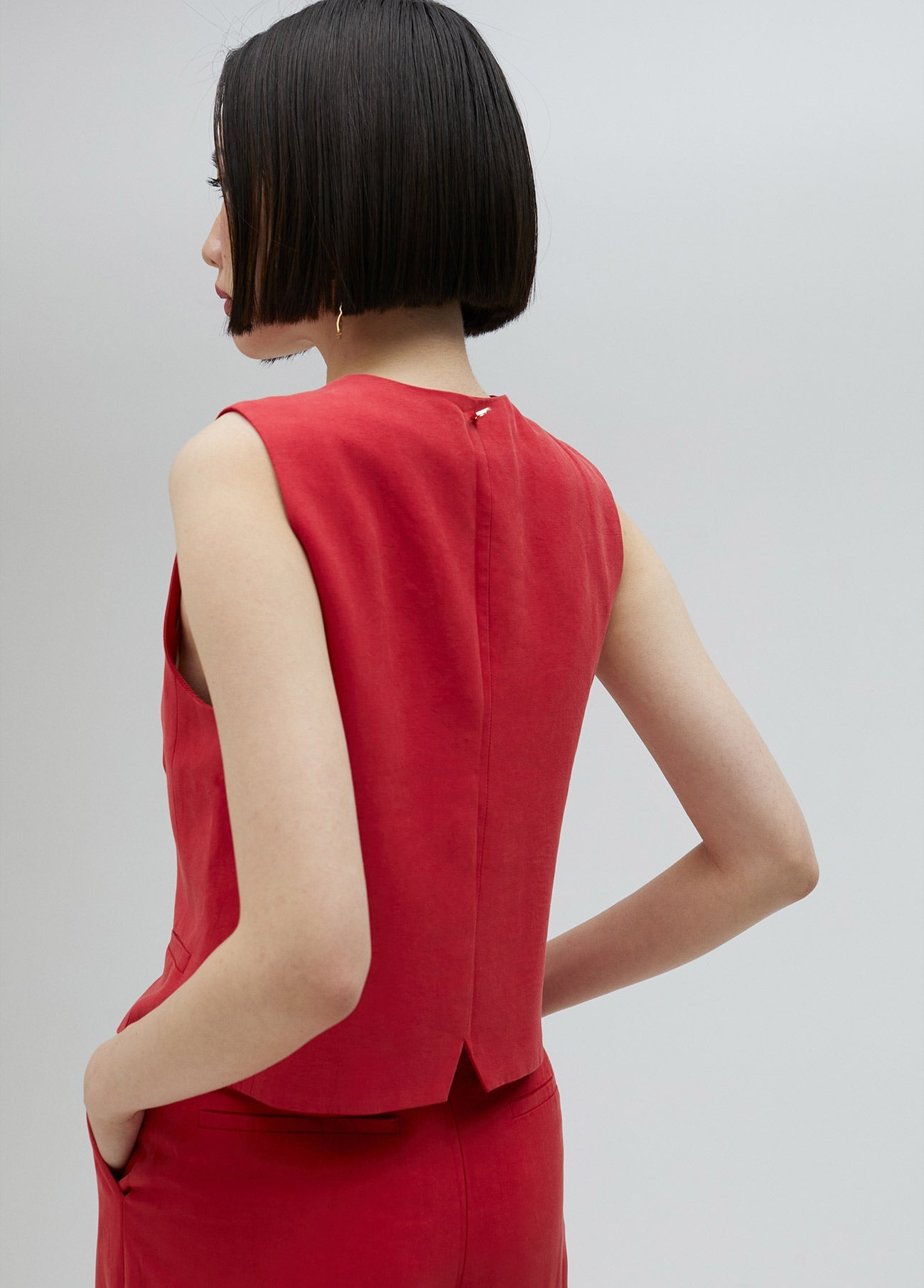 Tencel waistcoat
