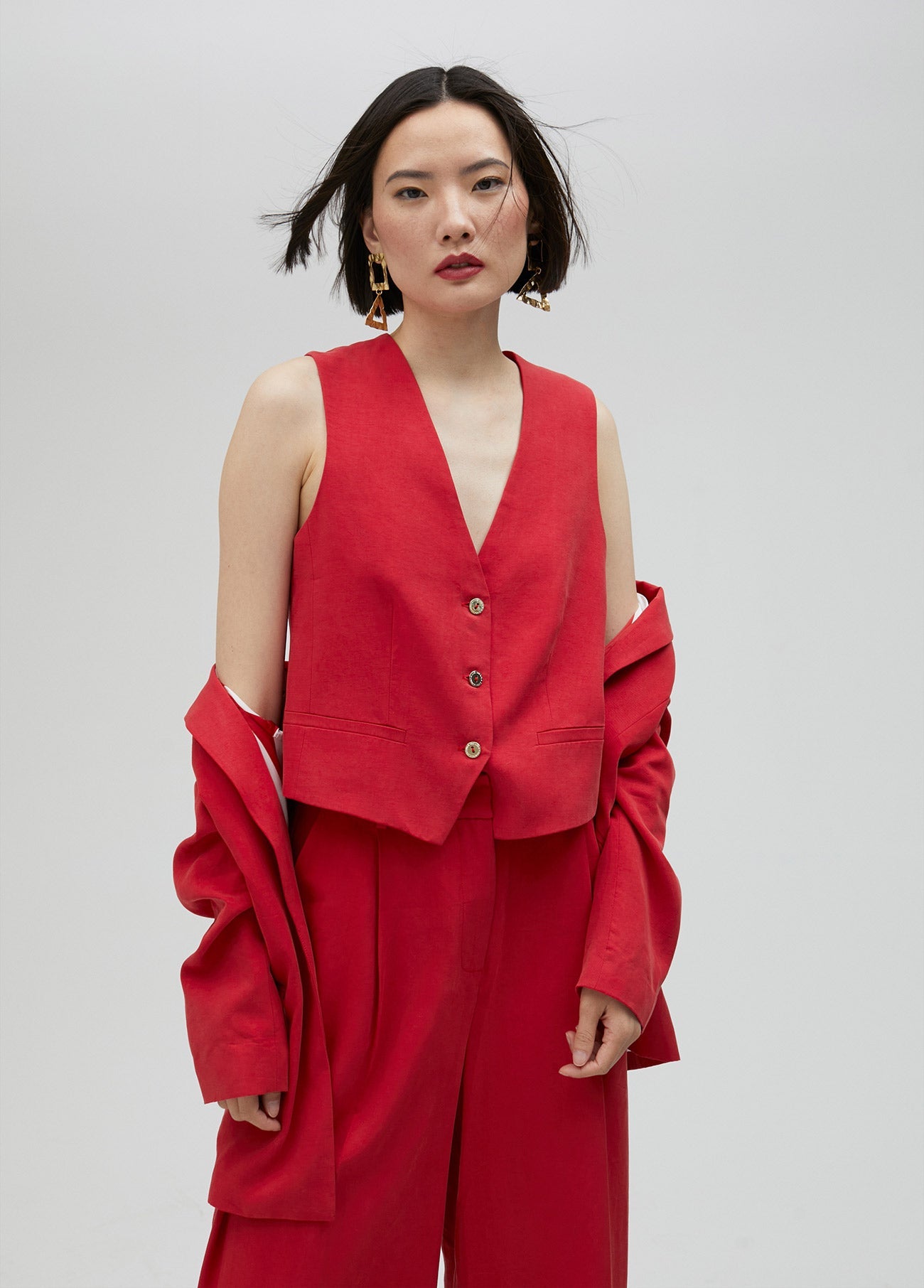 Tencel waistcoat