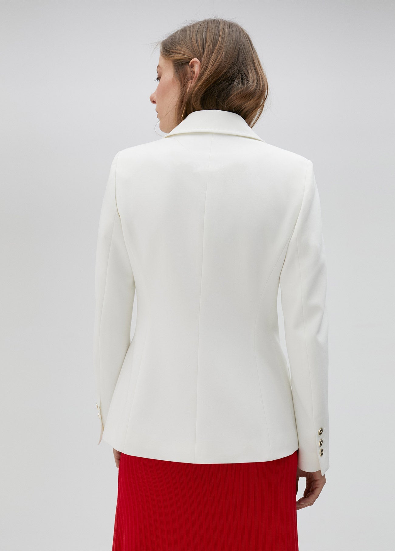 Embroidered blazer