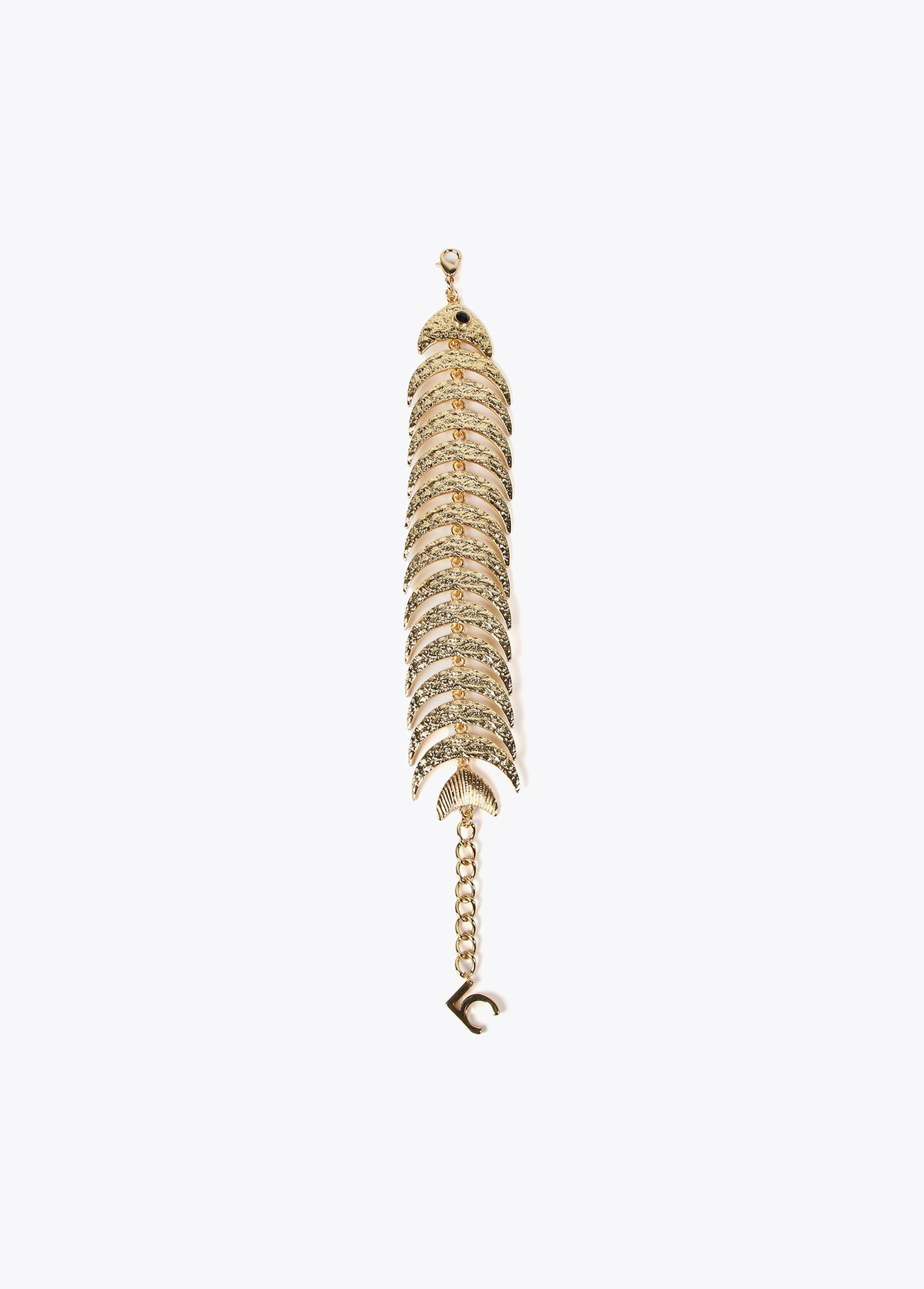 Articulated fish bracelet