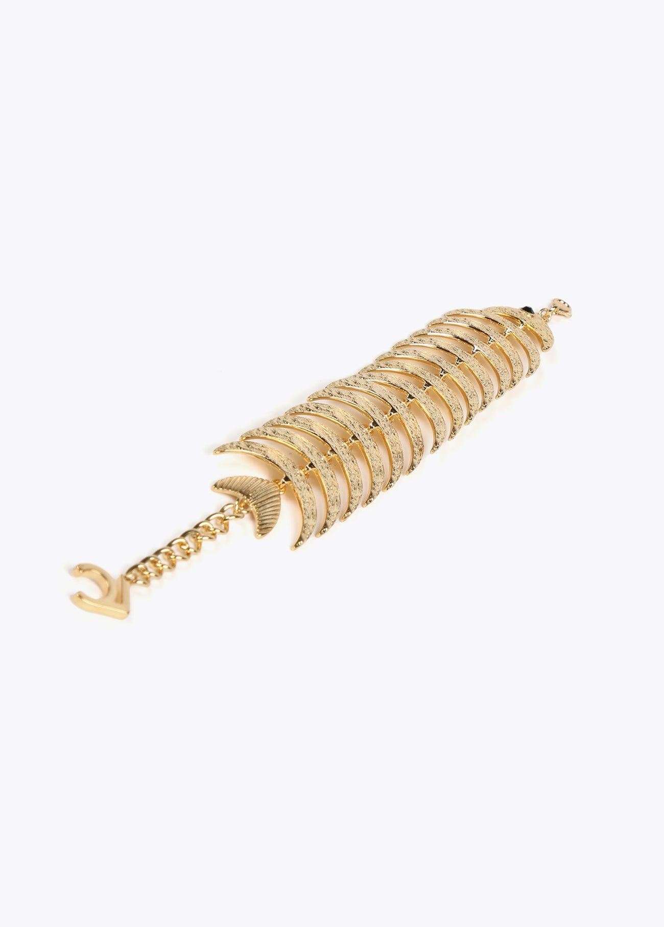 Articulated fish bracelet
