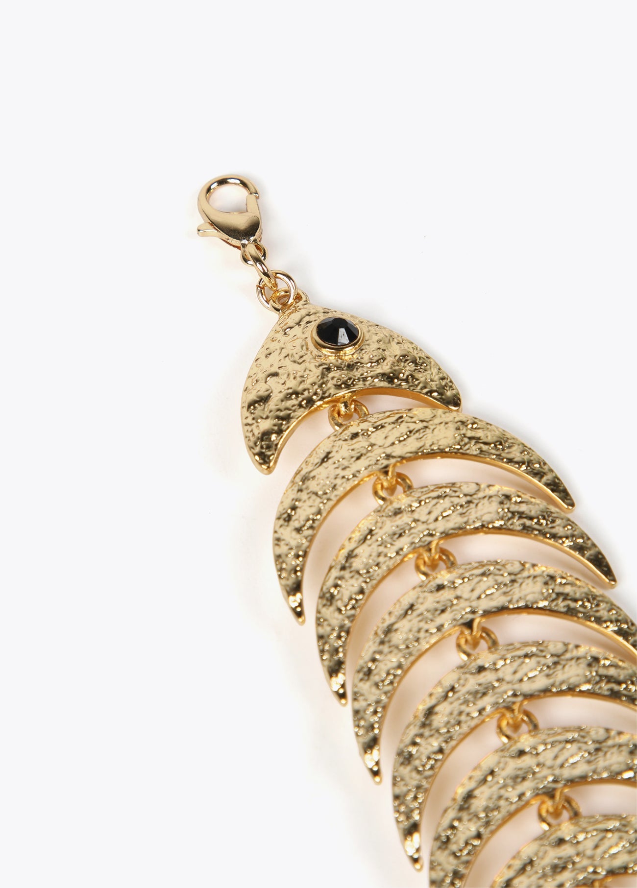 Articulated fish bracelet